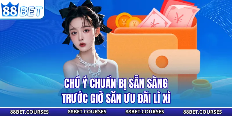 Chú ý chuẩn bị sẵn sàng trước giờ săn ưu đãi lì xì